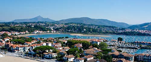 Kamperen plage Hendaye