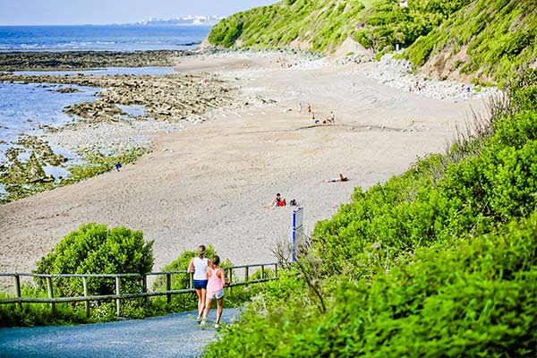 het strand van Saint-Jean-de-Luz