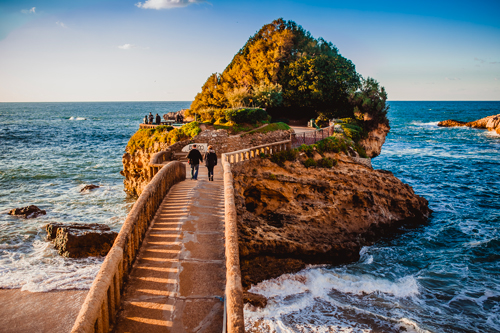 walk in Biarritz