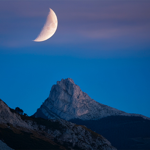 arcangues mountain view